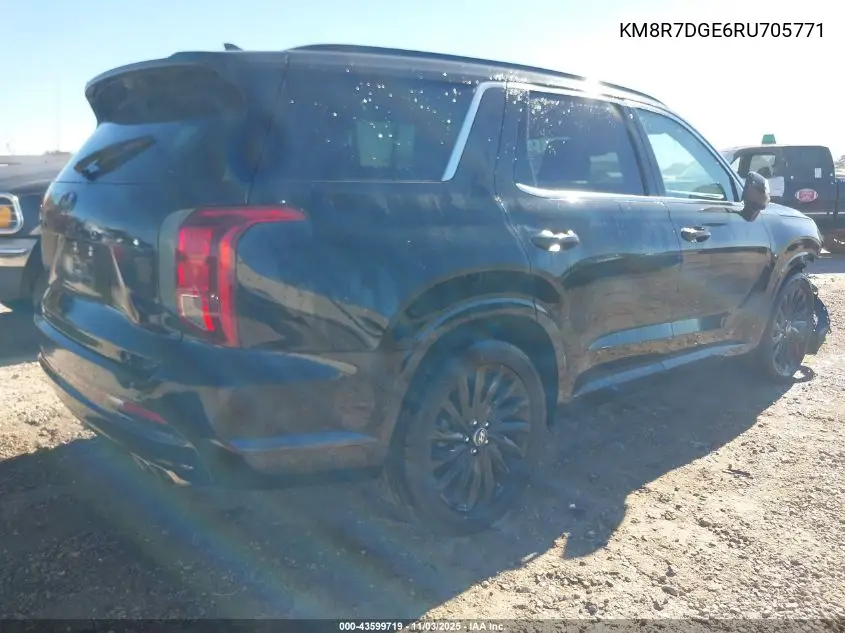 KM8R7DGE6RU705771 2024 Hyundai Palisade Calligraphy Night Edition