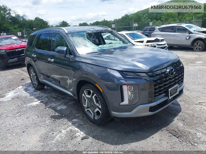 2024 Hyundai Palisade Sel VIN: KM8R4DGE3RU679560 Lot: 45404665