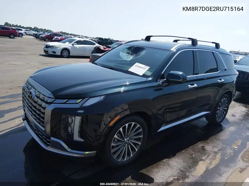 2024 Hyundai Palisade Calligraphy VIN: KM8R7DGE2RU715164 Lot: 45468921