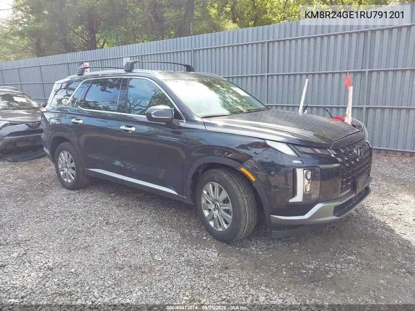 2024 Hyundai Palisade Sel VIN: KM8R24GE1RU791201 Lot: 45473874
