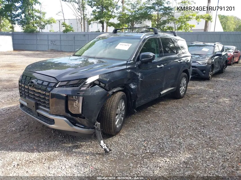 2024 Hyundai Palisade Sel VIN: KM8R24GE1RU791201 Lot: 45473874