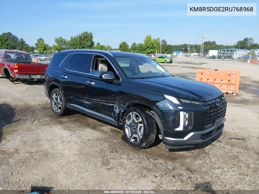 2024 Hyundai Palisade Limited VIN: KM8R5DGE2RU768968 Lot: 45553355