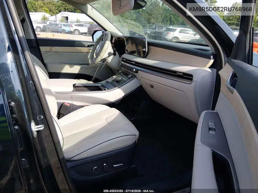 2024 Hyundai Palisade Limited VIN: KM8R5DGE2RU768968 Lot: 45553355