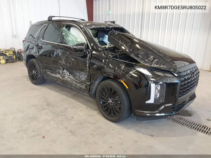 2024 Hyundai Palisade Calligraphy Night Edition VIN: KM8R7DGE5RU805022 Lot: 45585958
