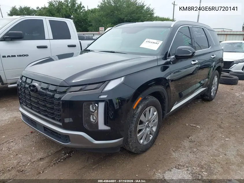 2024 Hyundai Palisade Sel VIN: KM8R24GE6RU720141 Lot: 45644681