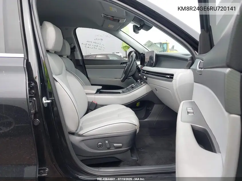 2024 Hyundai Palisade Sel VIN: KM8R24GE6RU720141 Lot: 45644681