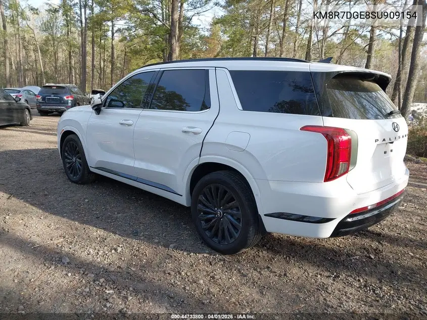 KM8R7DGE8SU909154 2025 Hyundai Palisade Calligraphy Night Edition