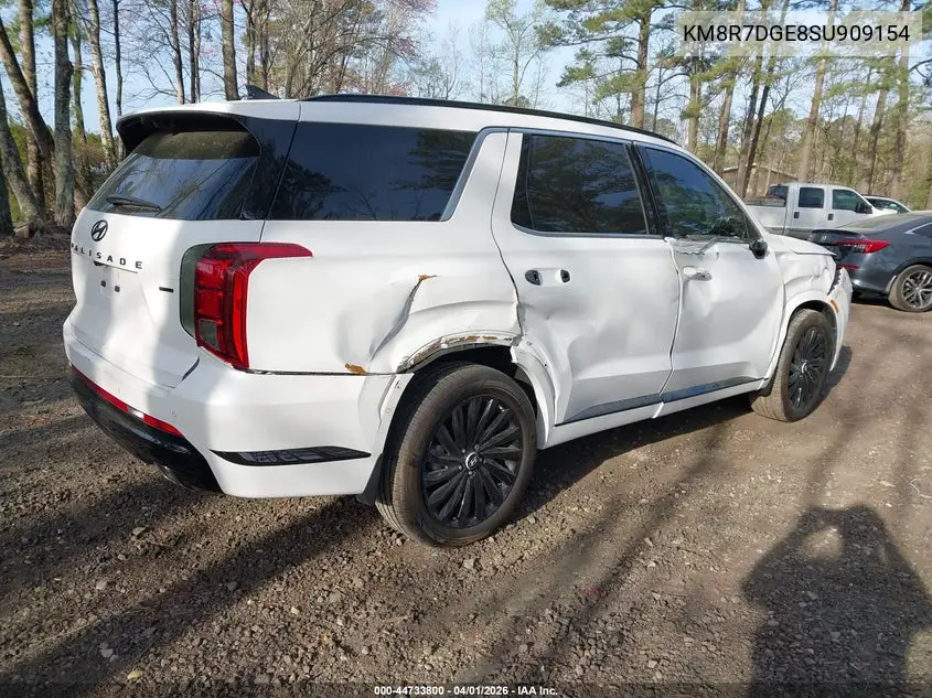 KM8R7DGE8SU909154 2025 Hyundai Palisade Calligraphy Night Edition