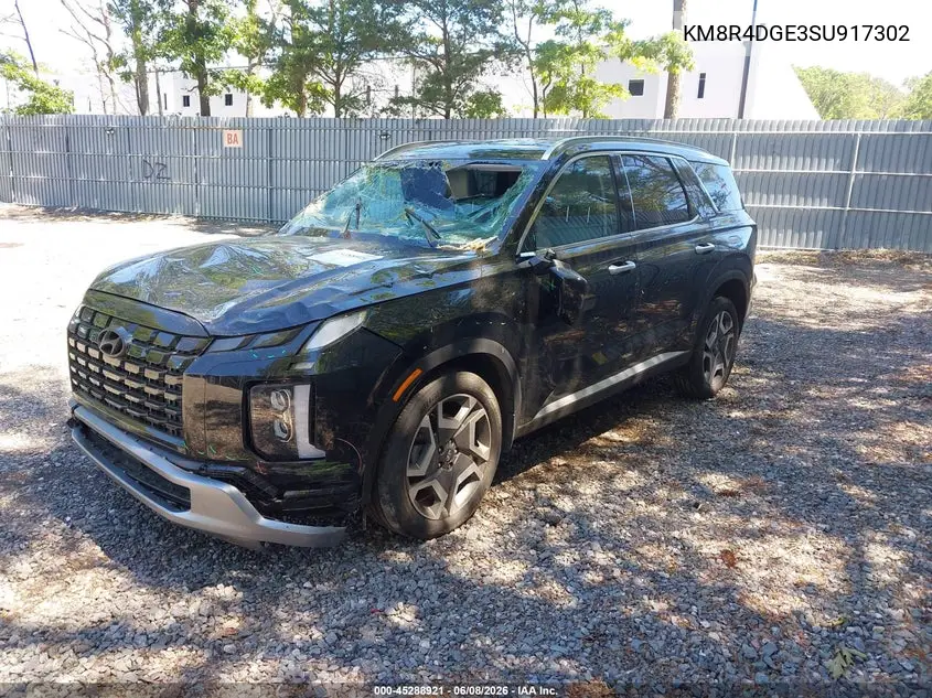 2025 Hyundai Palisade Sel Premium VIN: KM8R4DGE3SU917302 Lot: 45288921
