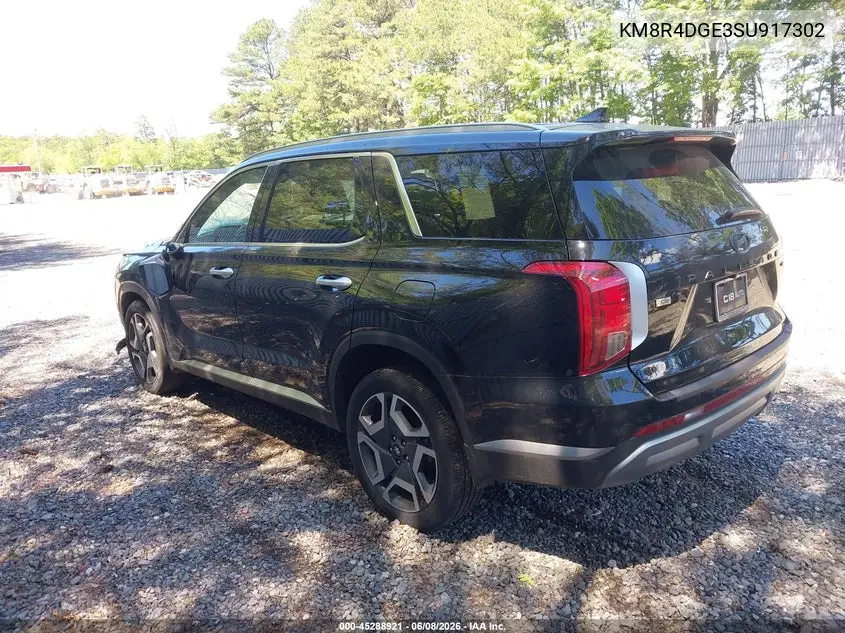 2025 Hyundai Palisade Sel Premium VIN: KM8R4DGE3SU917302 Lot: 45288921