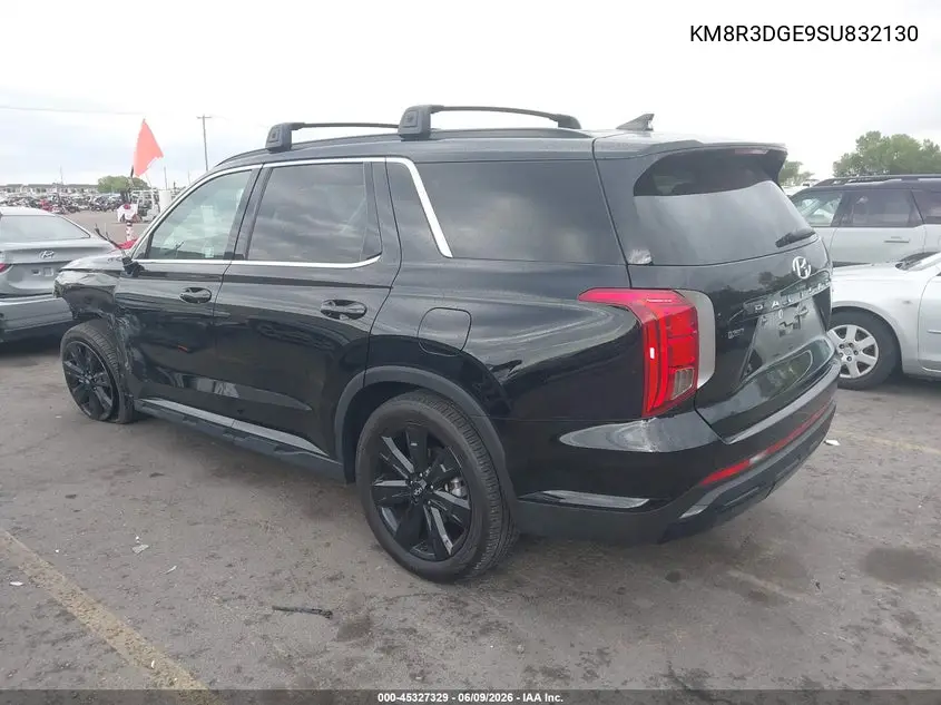 2025 Hyundai Palisade Xrt VIN: KM8R3DGE9SU832130 Lot: 45327329
