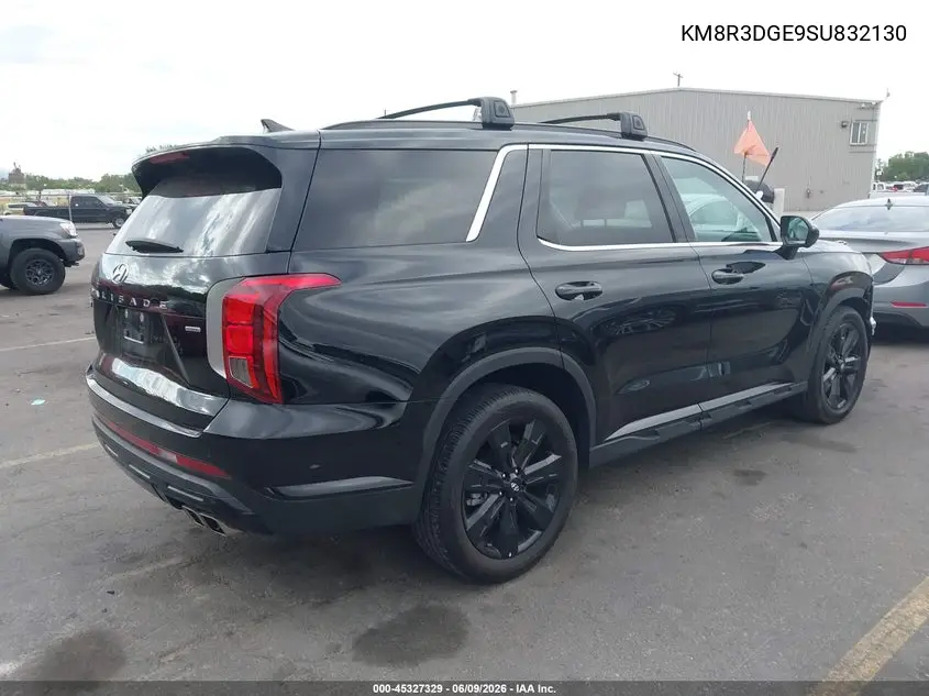 2025 Hyundai Palisade Xrt VIN: KM8R3DGE9SU832130 Lot: 45327329