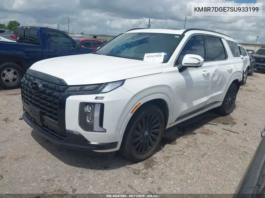 2025 Hyundai Palisade Calligraphy Night Edition VIN: KM8R7DGE7SU933199 Lot: 45347850