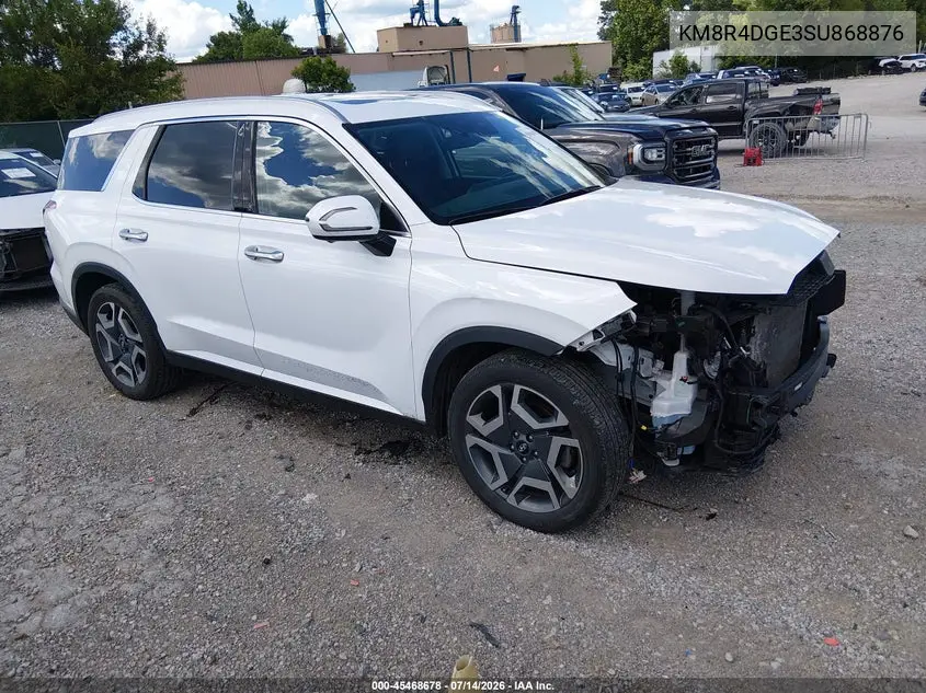 2025 Hyundai Palisade Sel Premium 8P VIN: KM8R4DGE3SU868876 Lot: 45468678