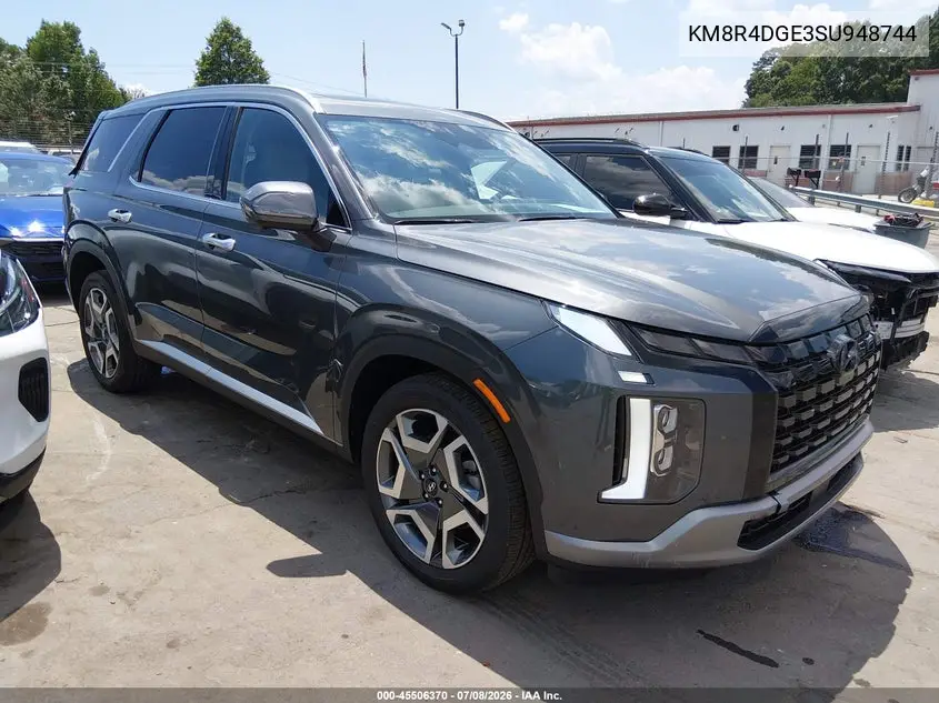 2025 Hyundai Palisade Sel Premium 8P VIN: KM8R4DGE3SU948744 Lot: 45506370