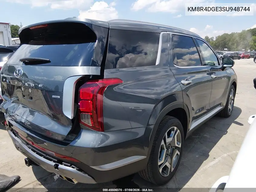 2025 Hyundai Palisade Sel Premium 8P VIN: KM8R4DGE3SU948744 Lot: 45506370
