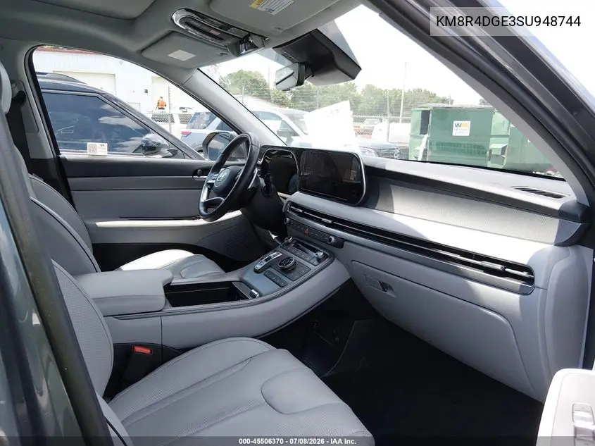 2025 Hyundai Palisade Sel Premium 8P VIN: KM8R4DGE3SU948744 Lot: 45506370