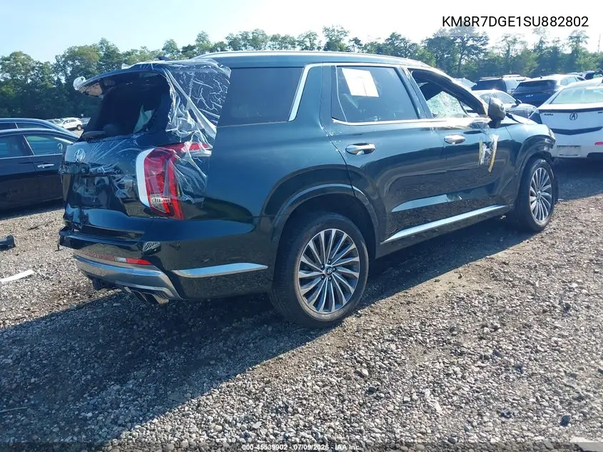 2025 Hyundai Palisade Calligraphy VIN: KM8R7DGE1SU882802 Lot: 45539902