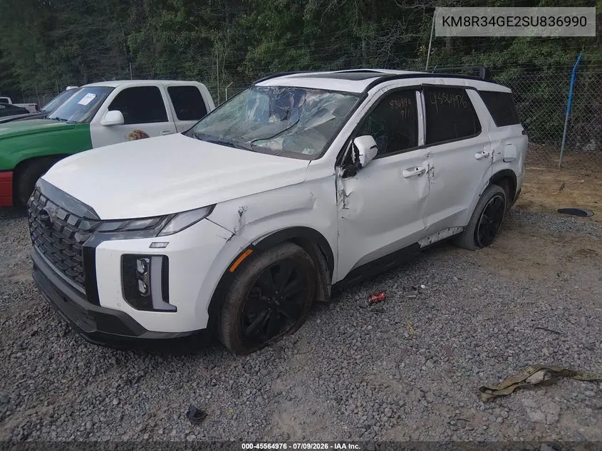 2025 Hyundai Palisade Xrt VIN: KM8R34GE2SU836990 Lot: 45564976
