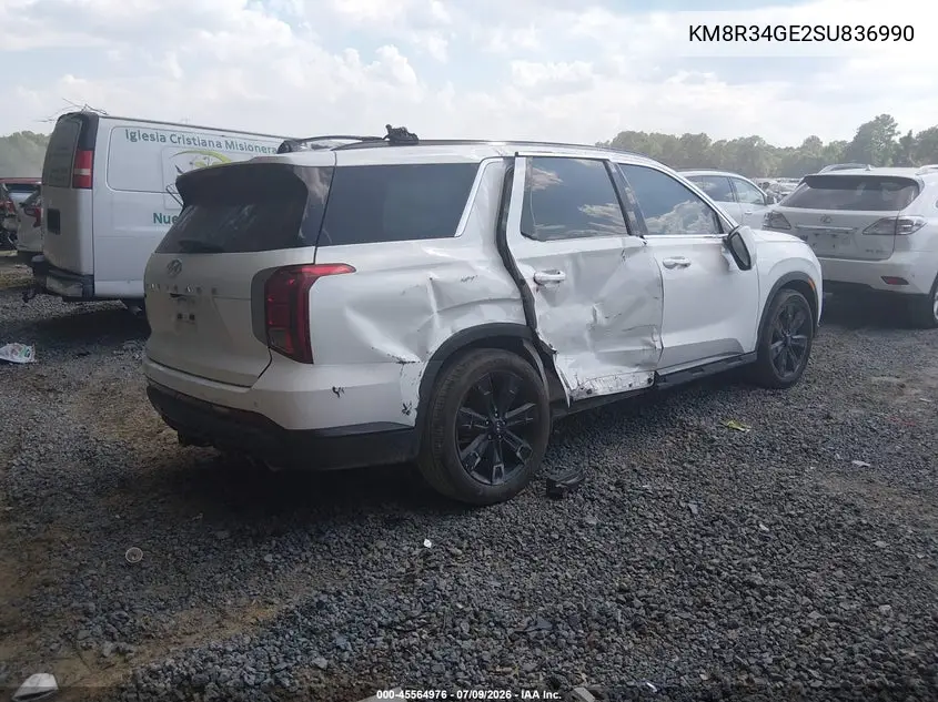 2025 Hyundai Palisade Xrt VIN: KM8R34GE2SU836990 Lot: 45564976