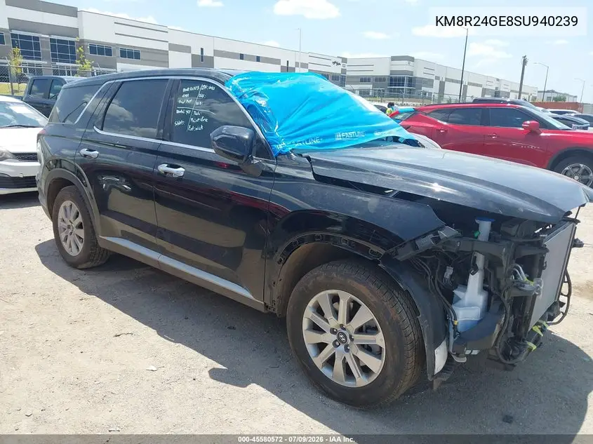 2025 Hyundai Palisade Sel VIN: KM8R24GE8SU940239 Lot: 45580572