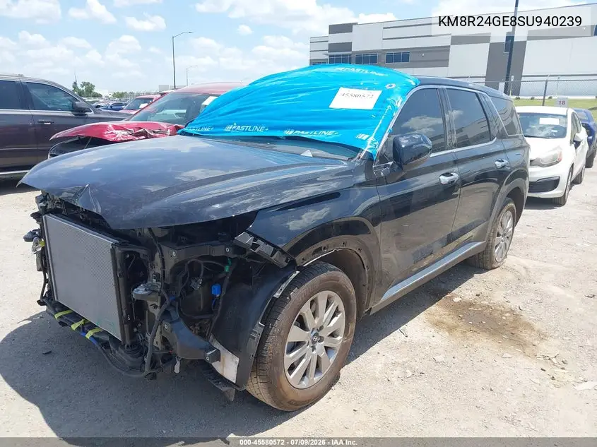 2025 Hyundai Palisade Sel VIN: KM8R24GE8SU940239 Lot: 45580572