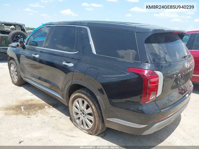 2025 Hyundai Palisade Sel VIN: KM8R24GE8SU940239 Lot: 45580572