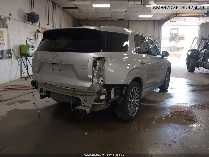 2025 Hyundai Palisade Calligraphy VIN: KM8R7DGE1SU925079 Lot: 45590586