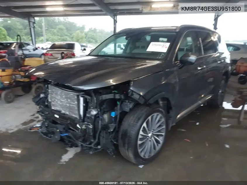 2025 Hyundai Palisade Calligraphy VIN: KM8R74GE3SU951800 Lot: 45608181