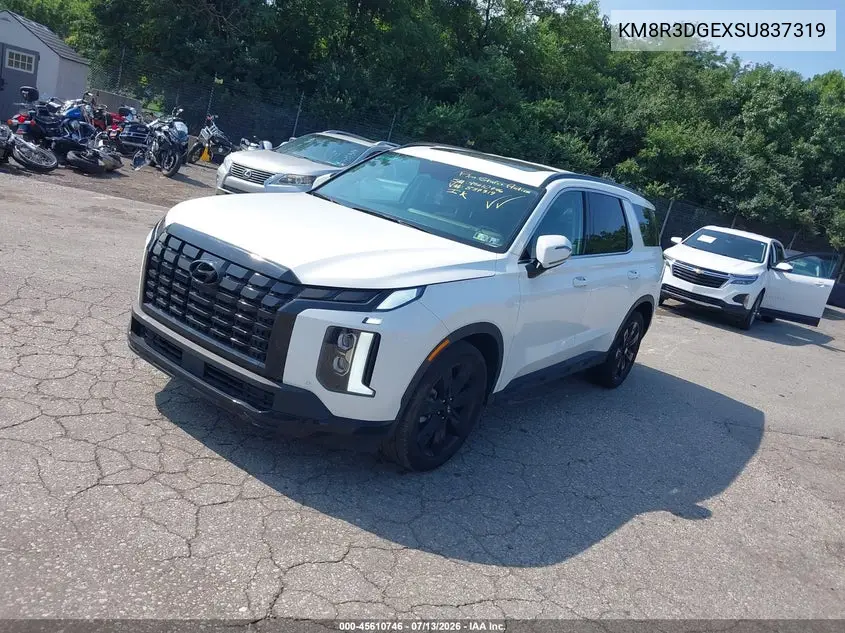 2025 Hyundai Palisade Xrt VIN: KM8R3DGEXSU837319 Lot: 45610746