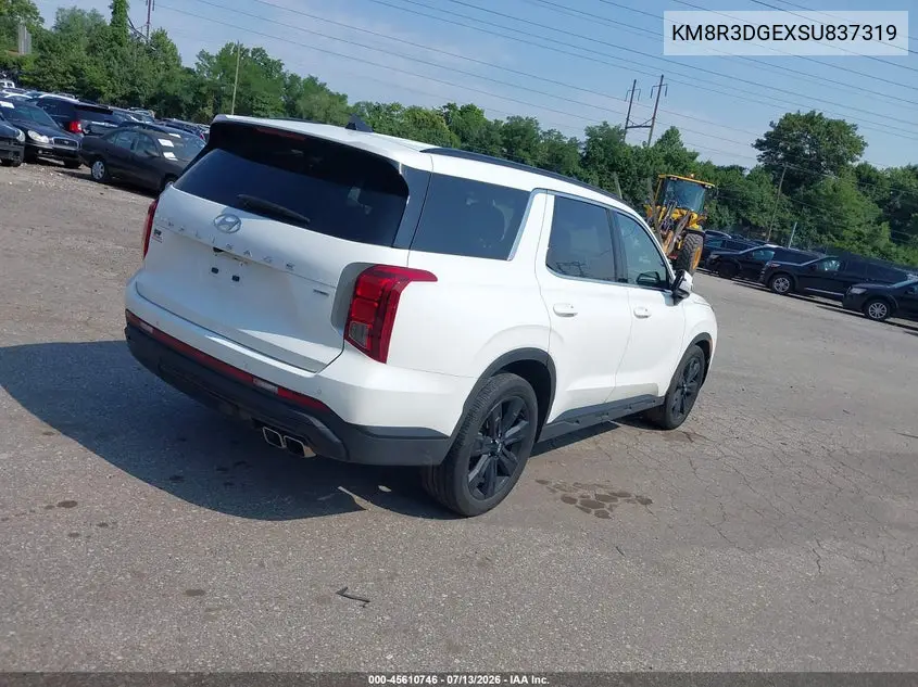 2025 Hyundai Palisade Xrt VIN: KM8R3DGEXSU837319 Lot: 45610746