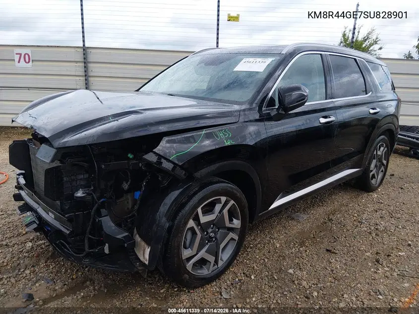 2025 Hyundai Palisade Sel Premium VIN: KM8R44GE7SU828901 Lot: 45611339