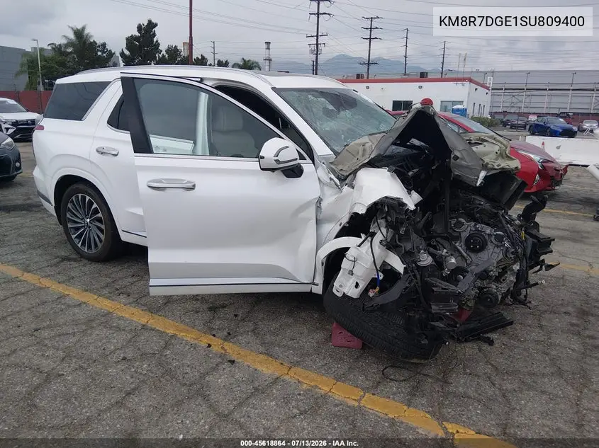 2025 Hyundai Palisade Calligraphy VIN: KM8R7DGE1SU809400 Lot: 45618864