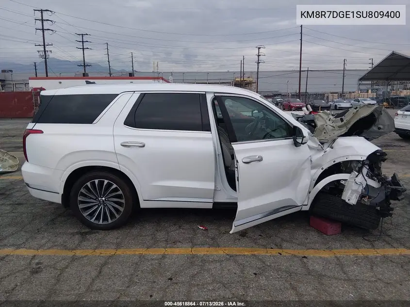 2025 Hyundai Palisade Calligraphy VIN: KM8R7DGE1SU809400 Lot: 45618864