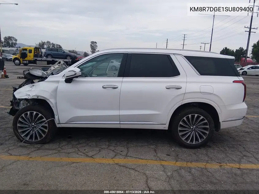 2025 Hyundai Palisade Calligraphy VIN: KM8R7DGE1SU809400 Lot: 45618864
