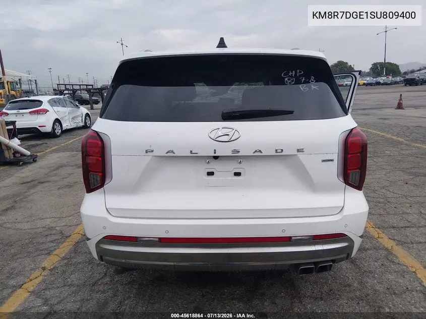2025 Hyundai Palisade Calligraphy VIN: KM8R7DGE1SU809400 Lot: 45618864