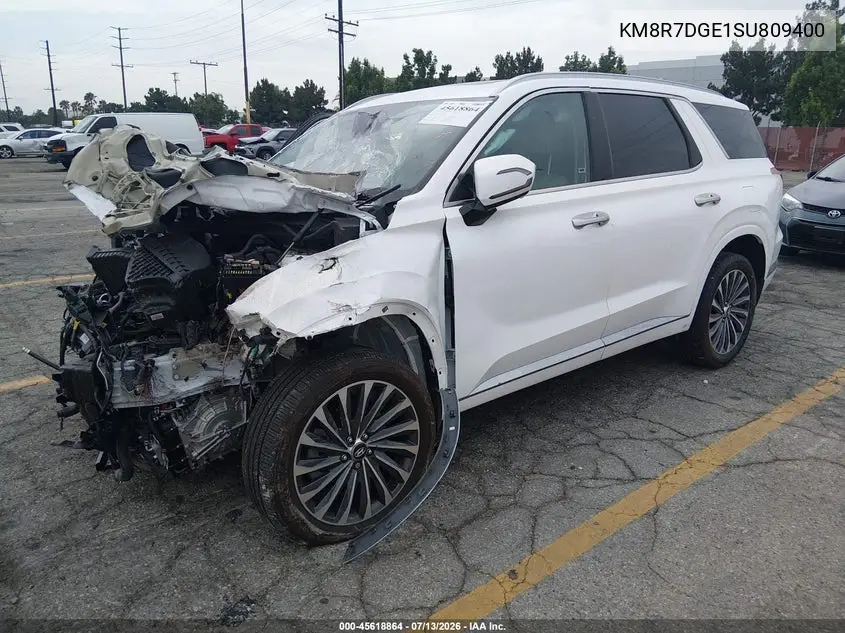 2025 Hyundai Palisade Calligraphy VIN: KM8R7DGE1SU809400 Lot: 45618864