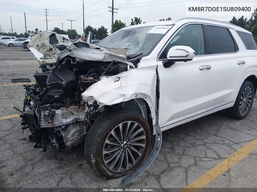 2025 Hyundai Palisade Calligraphy VIN: KM8R7DGE1SU809400 Lot: 45618864