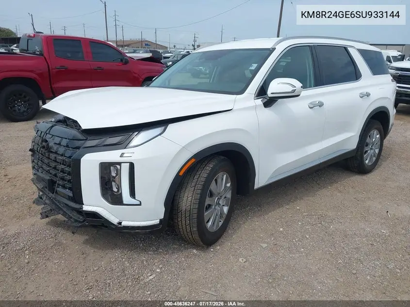 2025 Hyundai Palisade Sel VIN: KM8R24GE6SU933144 Lot: 45636247