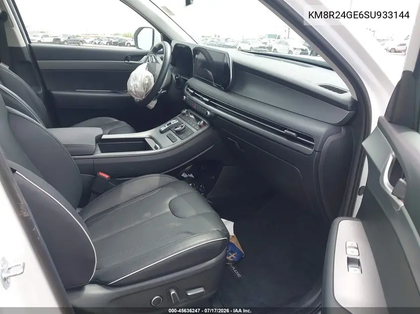 2025 Hyundai Palisade Sel VIN: KM8R24GE6SU933144 Lot: 45636247