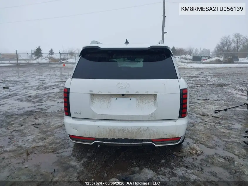 2026 Hyundai Palisade Hybrid Nhl Special Edition/Ultimate Calligraphy Hybrid VIN: KM8RMESA2TU056139 Lot: 12557674
