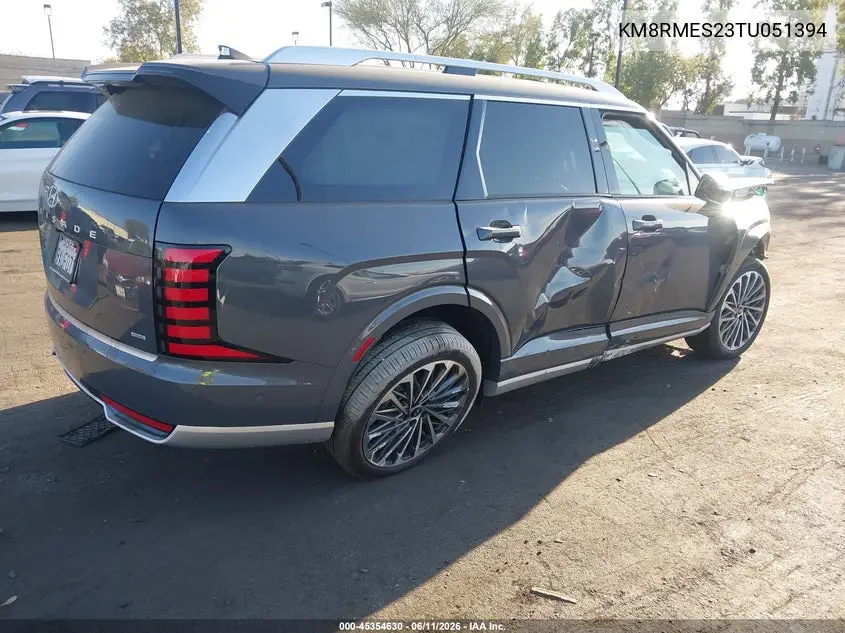 2026 Hyundai Palisade Calligraphy VIN: KM8RMES23TU051394 Lot: 45354630