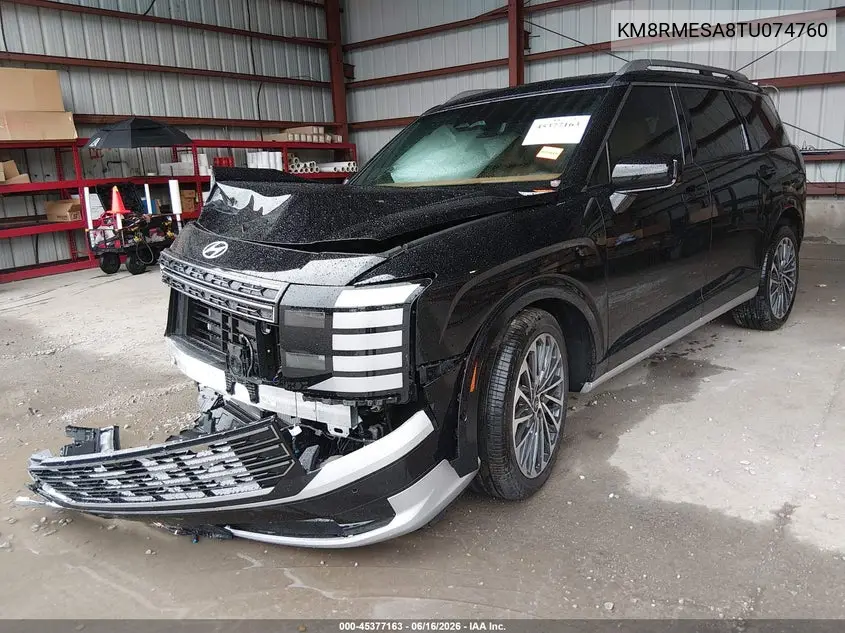 2026 Hyundai Palisade Hev Calligraphy VIN: KM8RMESA8TU074760 Lot: 45377163