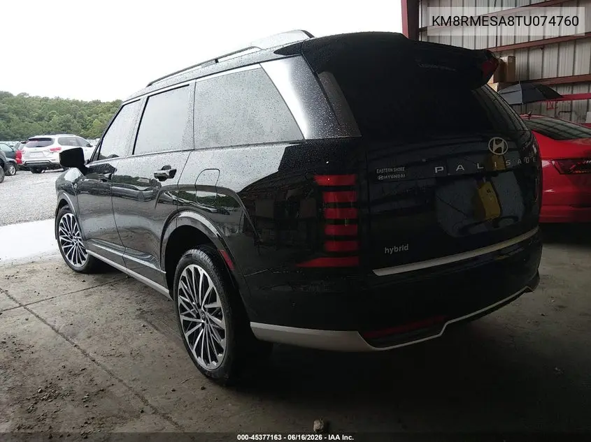 2026 Hyundai Palisade Hev Calligraphy VIN: KM8RMESA8TU074760 Lot: 45377163