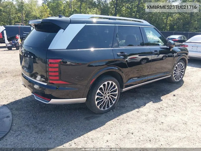 2026 Hyundai Palisade Calligraphy VIN: KM8RMES23TU021716 Lot: 45573050