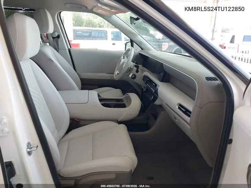 2026 Hyundai Palisade Sel 8P VIN: KM8RL5S24TU122850 Lot: 45583765