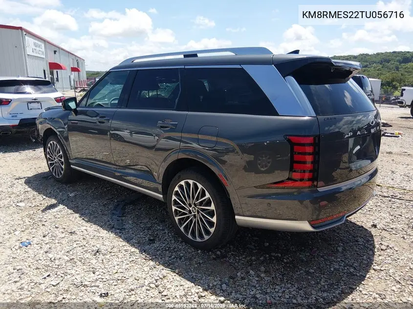 2026 Hyundai Palisade Calligraphy VIN: KM8RMES22TU056716 Lot: 45593249
