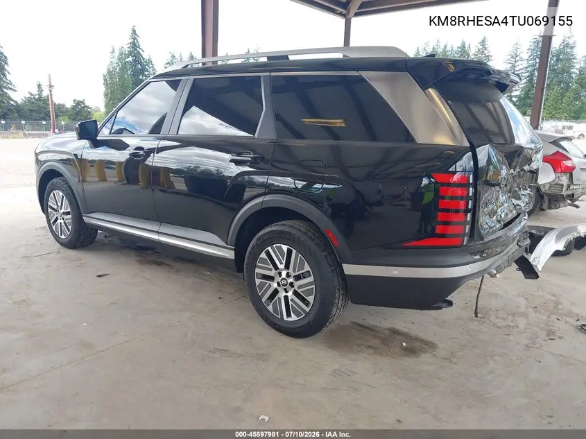 2026 Hyundai Palisade Hev Sel Premium 7P VIN: KM8RHESA4TU069155 Lot: 45597981