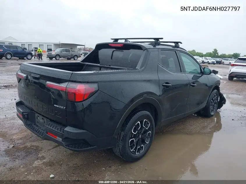 2022 Hyundai Santa Cruz Sel Premium VIN: 5NTJDDAF6NH027797 Lot: 44912290