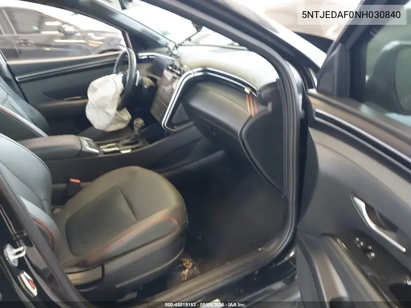 2022 Hyundai Santa Cruz Limited VIN: 5NTJEDAF0NH030840 Lot: 45019153
